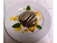 Parfait au Grand Marnier glacé au chocolat